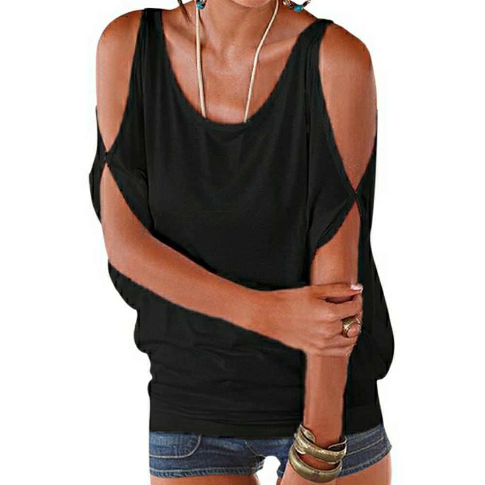 🔥NWOT🔥 WOMEN'S Black Summer Loose Blouse/Top